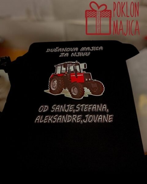 Dusanova majica za njivu – Majica sa štampom
