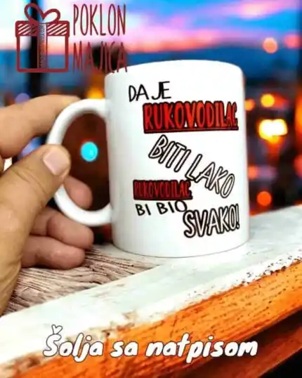 Da je rukovodioc...