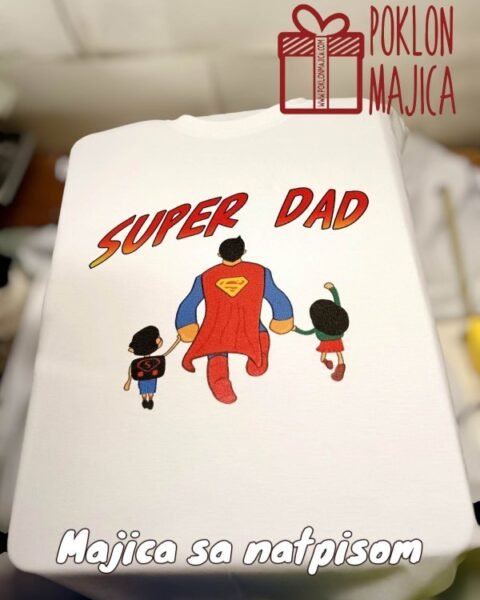 Super Dad – Majica sa štampom