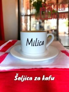 Šoljica za kafu + ime po želji - Milica