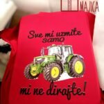 Samo traktor (crvena)