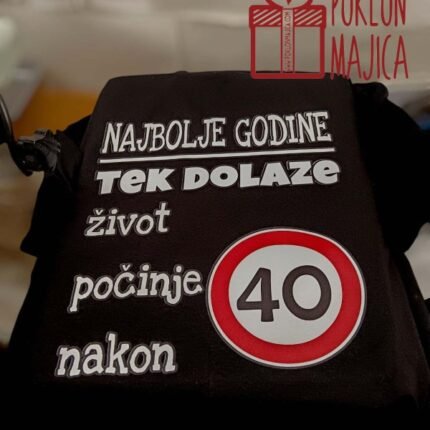 Najbolje godine 40 (crna)