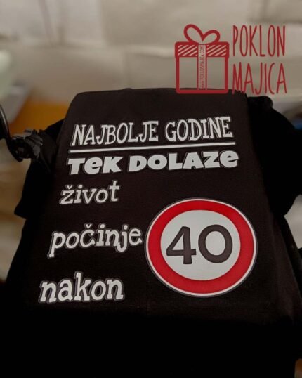Najbolje godine 40 (crna)