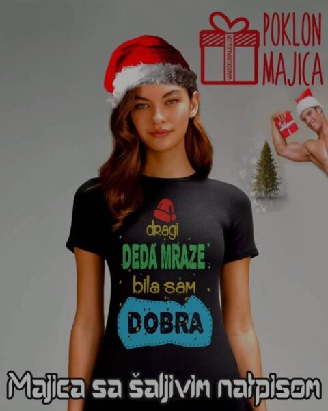 Dragi deda Mraze :) – Majica sa štampom