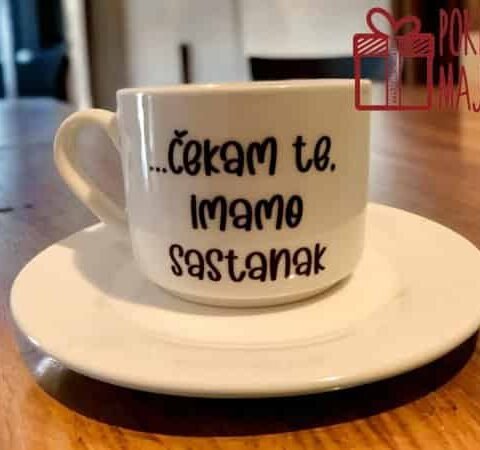 Cekamo te… – Šoljica za kafu