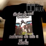 Nateran da ide u školu :)