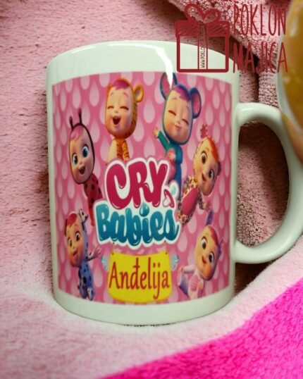 Cry babies šolja + ime