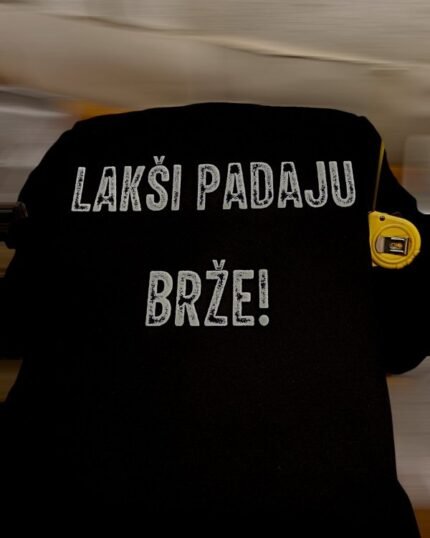 Lakši padaju brže