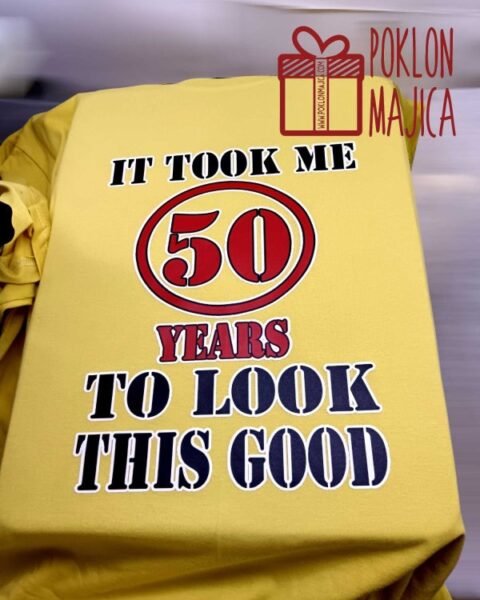 50 years – Majica sa štampom