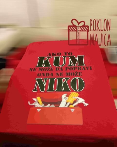 Ako to Kum ne može da popravi – Majica sa štampom