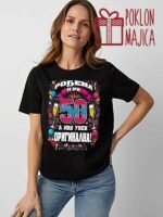 Rodjena pre 50 – Majica sa štampom – boja: crna