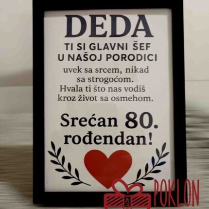 Deda ti si naš šef