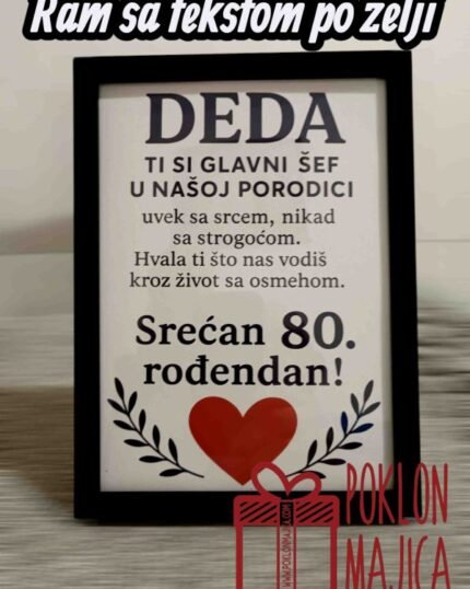 Deda ti si naš šef