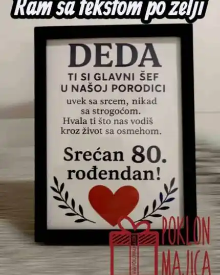 Deda ti si naš šef