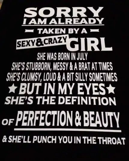 I am alredy taken