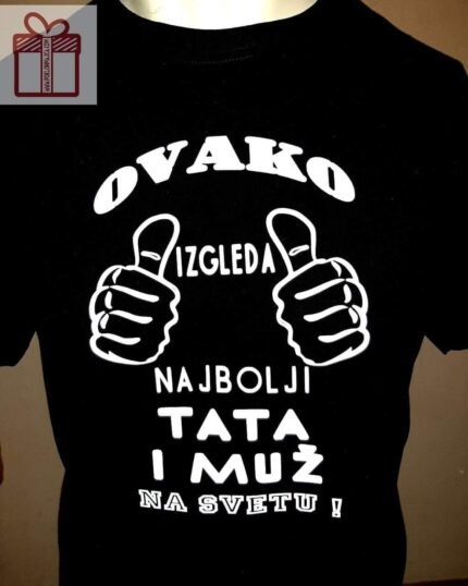 Najbolji tata na svetu crna V11