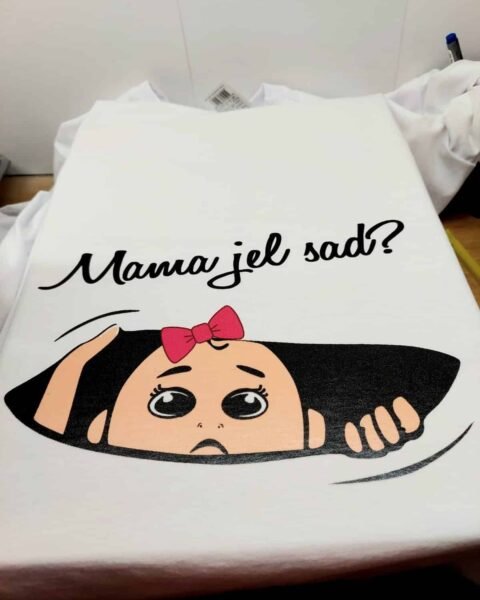Mama jel sad? Devojcica – Majica sa štampom