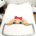 Beba u dzepu :) devojcica