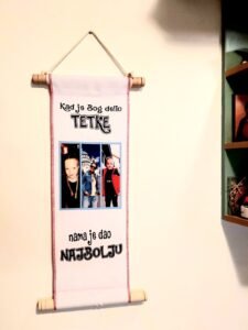 Kad je Bog delio tetke - tapiserija