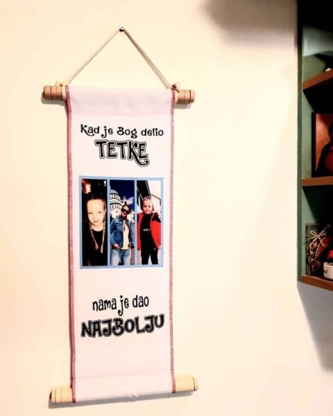 Kad je Bog delio tetke - tapiserija