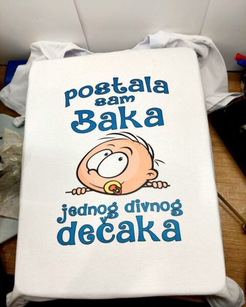 Postala sam baka – Majica sa štampom
