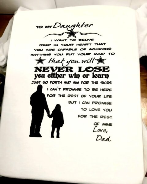 To my daughter – Majica sa štampom