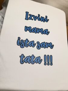 Izvini mama ista sam tata - tekst