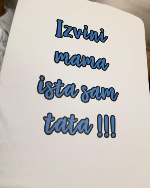 Izvini mama ista sam tata - tekst