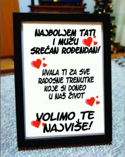 Najboljem tati i muzu RAM