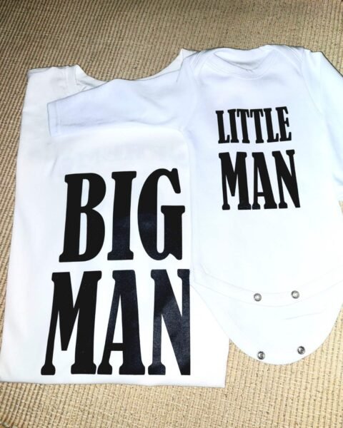 Big and little man :) – Majica sa štampom