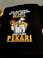 Pekari V2 – Majica sa štampom – boja: crna