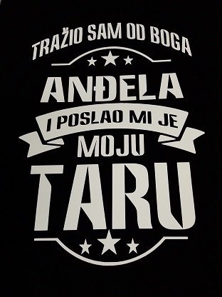 Trazio sam od Boga...