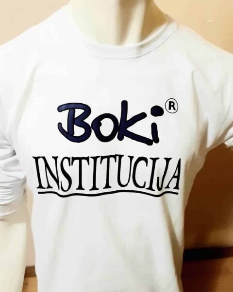 Boki institucija – Majica sa štampom
