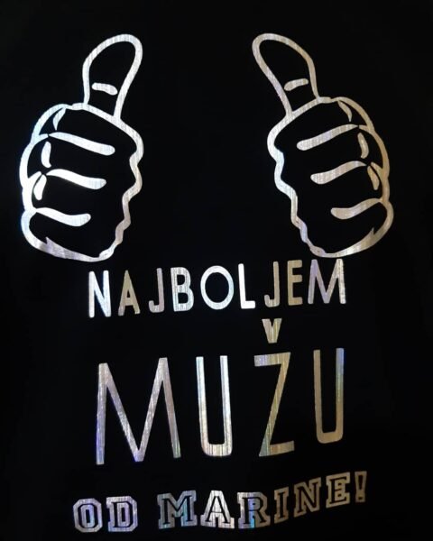 Najboljem muzu od marine – Majica sa štampom