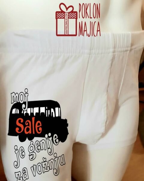 Moj Sale je genije za voznju (m) – Bokserice