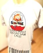 Kinder cepaj brale :) – Majica sa štampom – boja: bela