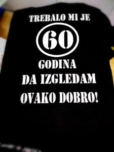 Trebalo mi je 60 crna