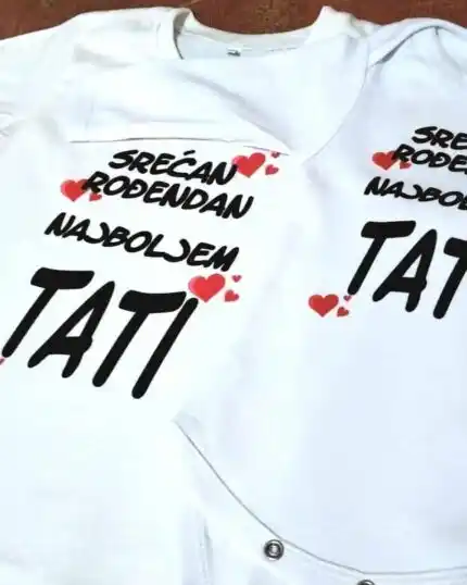 Srecan rodjendan najboljem tati (2kom)