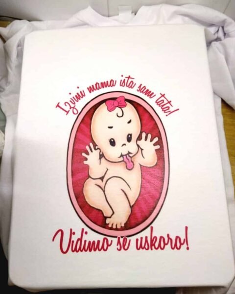 Izvini Mama ista sam tata – Majica sa štampom
