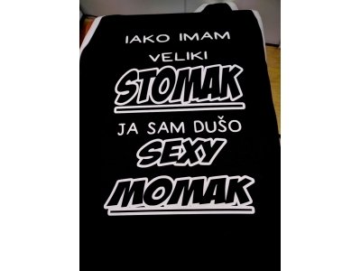 Sexy momak crna kecelja