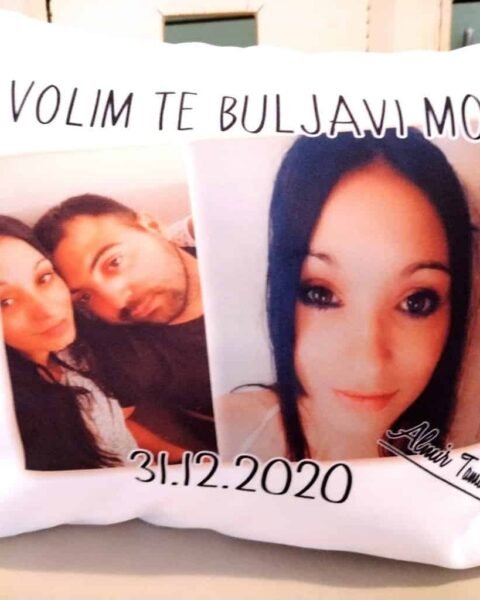 Buljavi moj – Ukrasni jastuk sa štampom