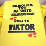 Najboljem tati na svetu - žuta