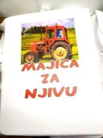 Majica za njivu – Majica sa štampom – boja: bela