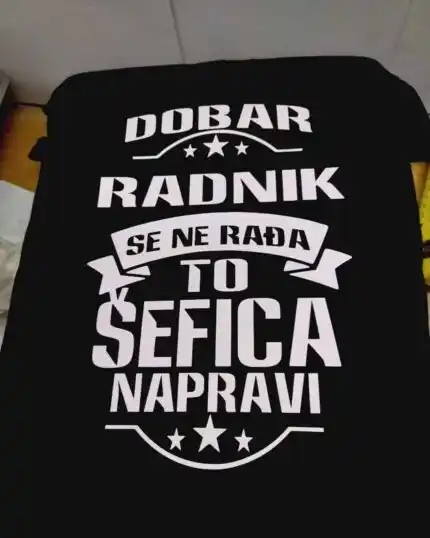 Majica za napredovanje :)