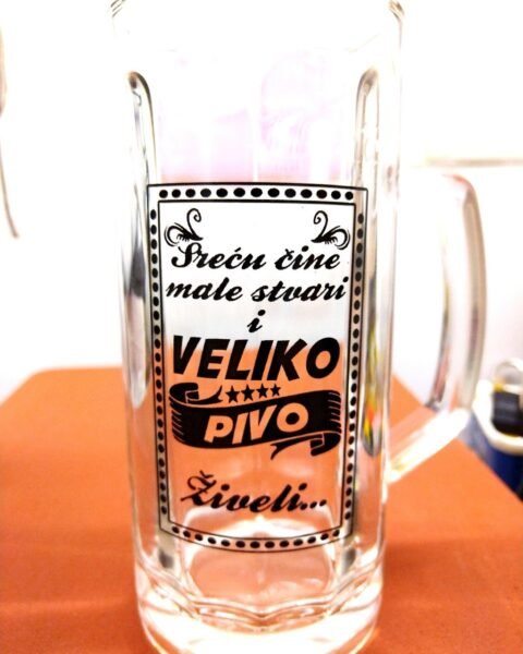 Sreća je veliko pivo :)