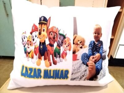 Patrilne šape + slika jastuk