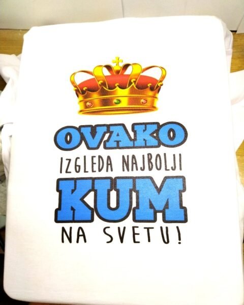 Najbolji kum – Majica sa štampom