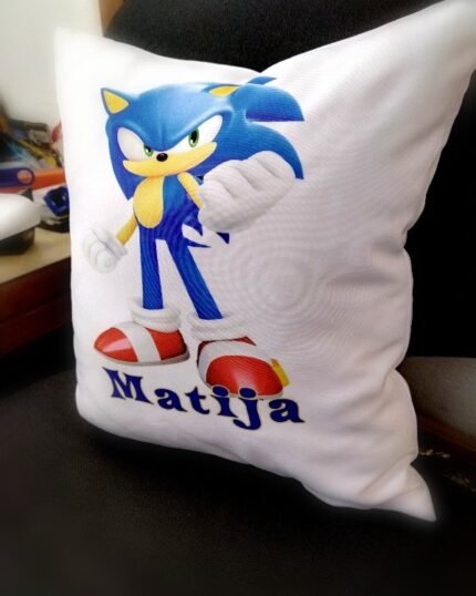 Sonic jastuk + ime deteta