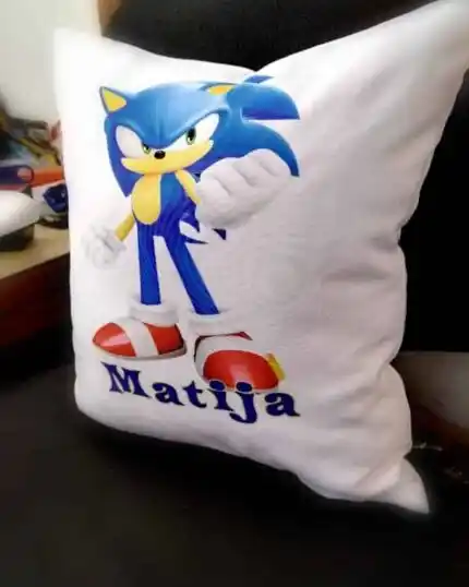 Sonic jastuk + ime deteta