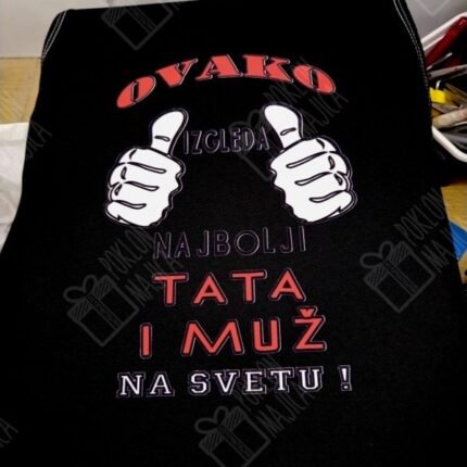 Najbolji tata i muz kecelja